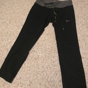 Nike Running Crop tights with draw string